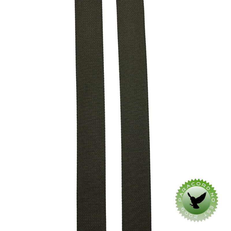 Vevd bånd 25mm - OD/NATO Green