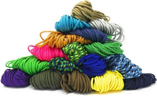 Hovedbilde Sett 60 meter - 550 Paracord Tilfeldige farger 400 gram